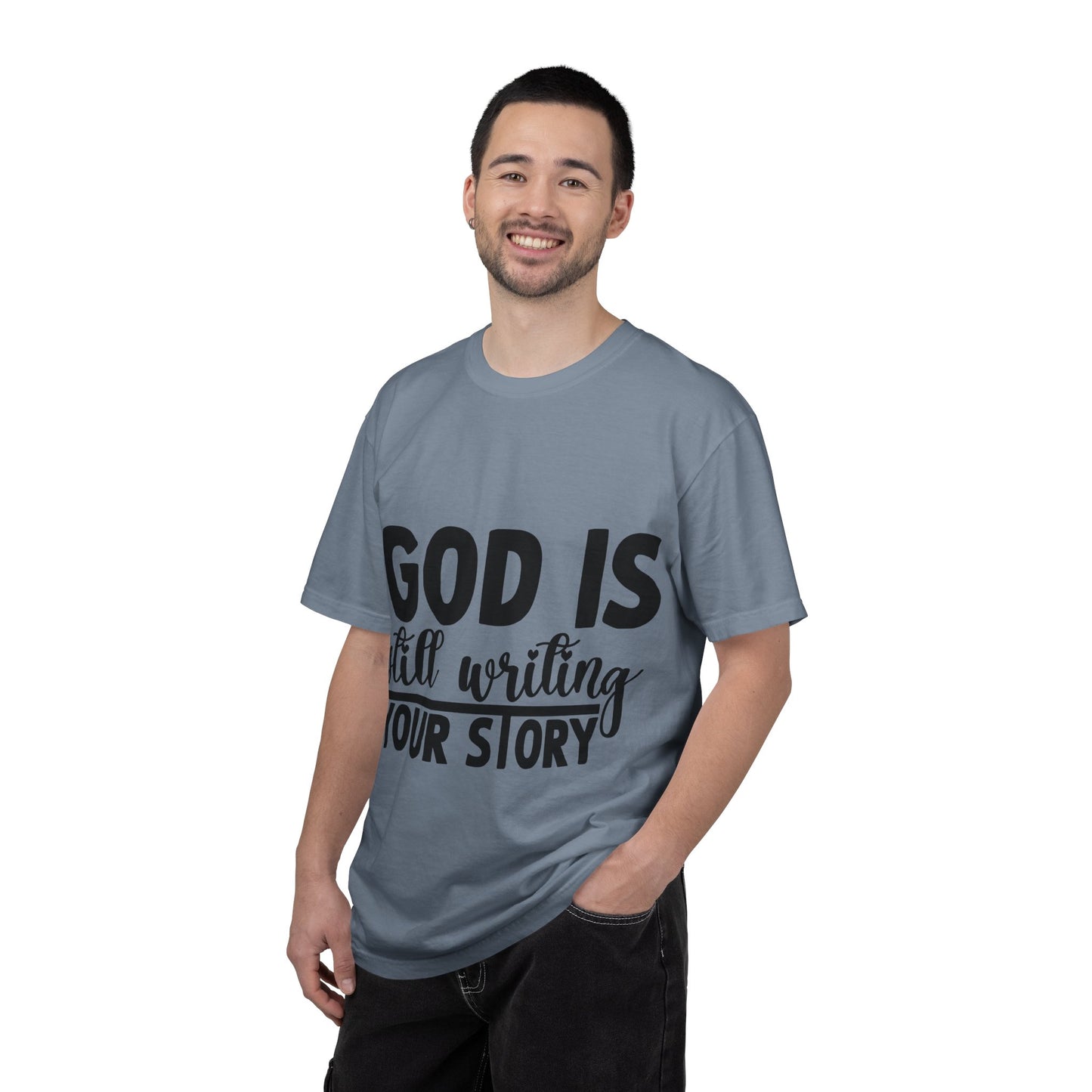 T-Shirt - "God Is Still Writing Your Story" Inspirational Christian Tee