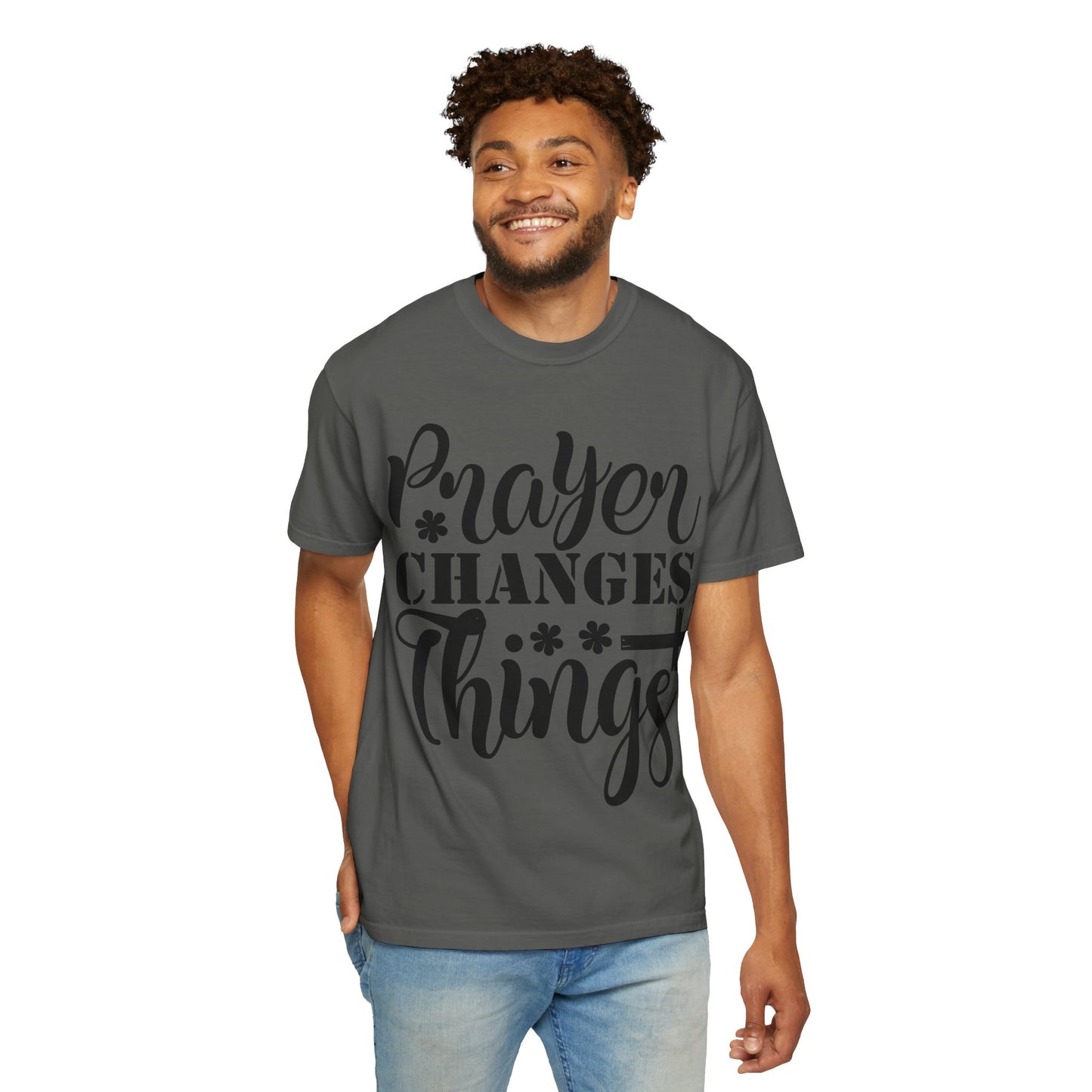 Prayer Changes Things T-Shirt — Christian Faith Graphic Tee