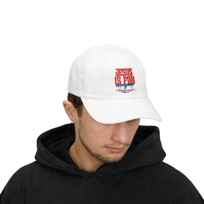 Dad Cap — "Jesus Is For Everyone" Christian Baseball Hat