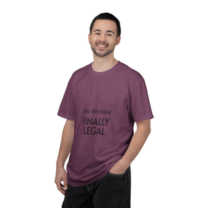 Finally Legal 21st Birthday T-Shirt