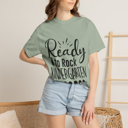 Ready to Rock Kindergarten T-Shirt — Back-to-School Kids Tee