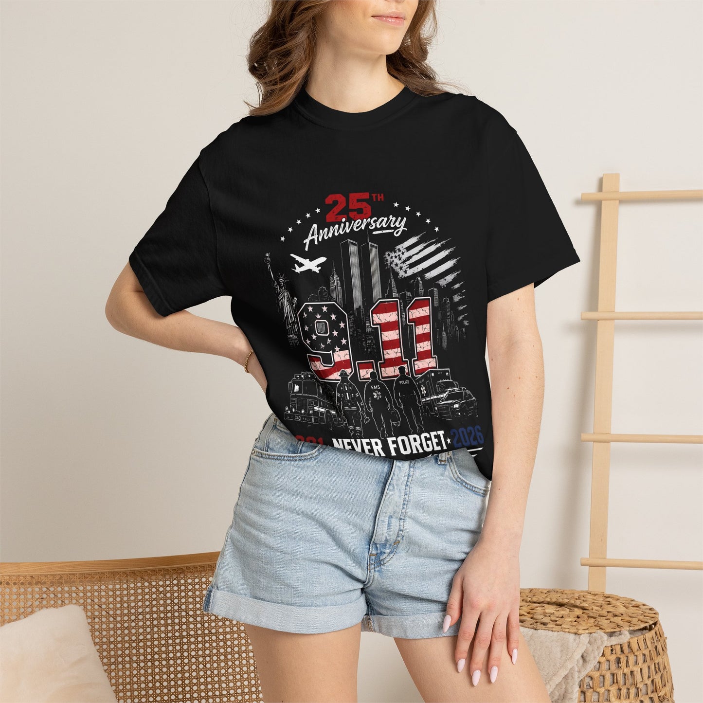 T-Shirt — '25th Anniversary 2001–2026' Commemorative Graphic Tee