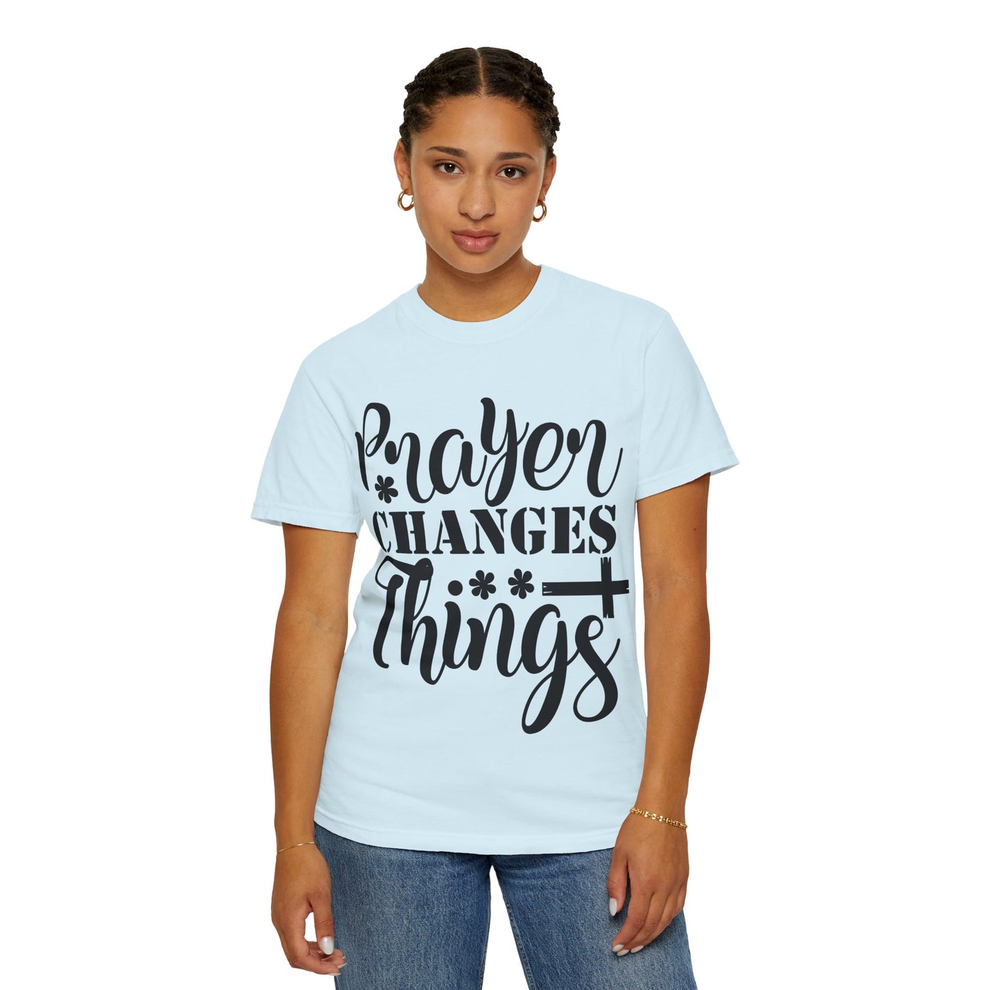 Prayer Changes Things T-Shirt — Christian Faith Graphic Tee