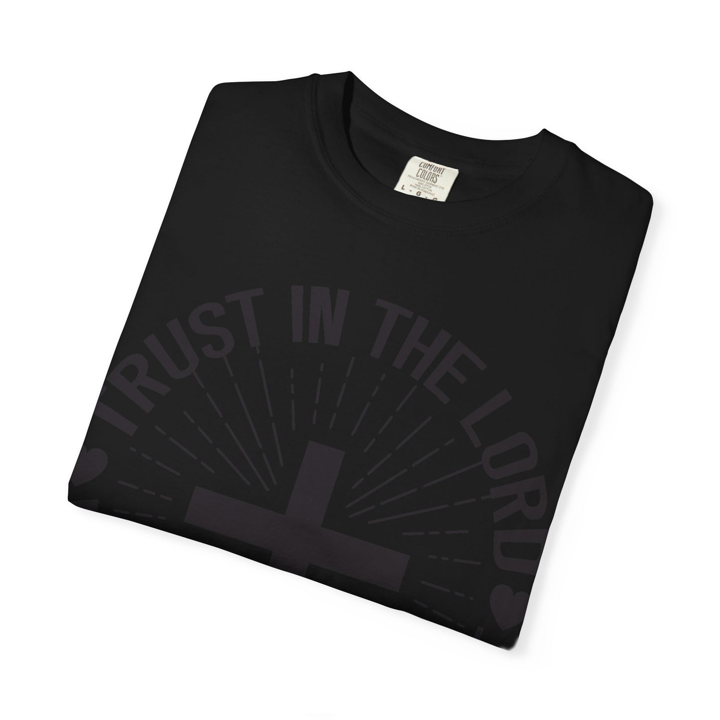 Christian T-Shirt — "Trust in the Lord with All Your Heart" Proverbs 3:5 Faith Tee