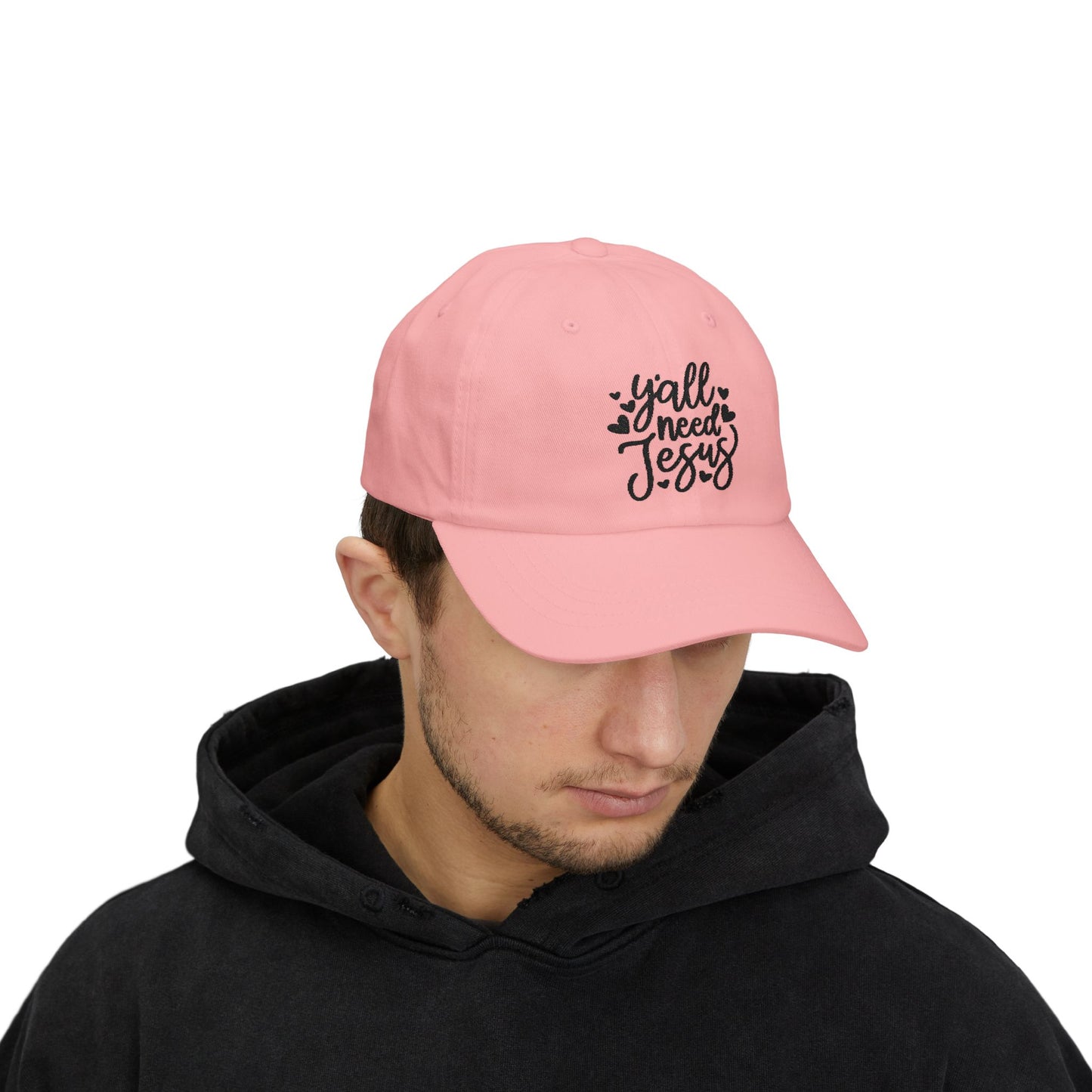 Dad Cap — “Y'all Need Jesus” Embroidered Christian Baseball Hat