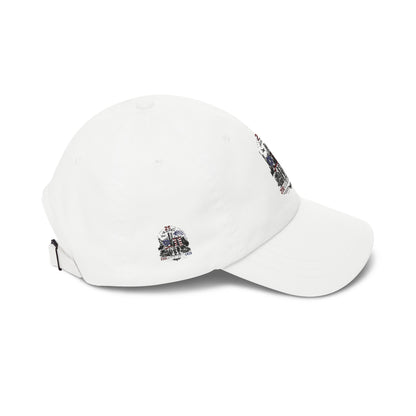 25th Anniversary Dad Cap — Retro Lighthouse & Harbor Embroidery