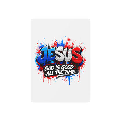 Jesus Poker Playing Cards — "God Is Good All The Time" Deck