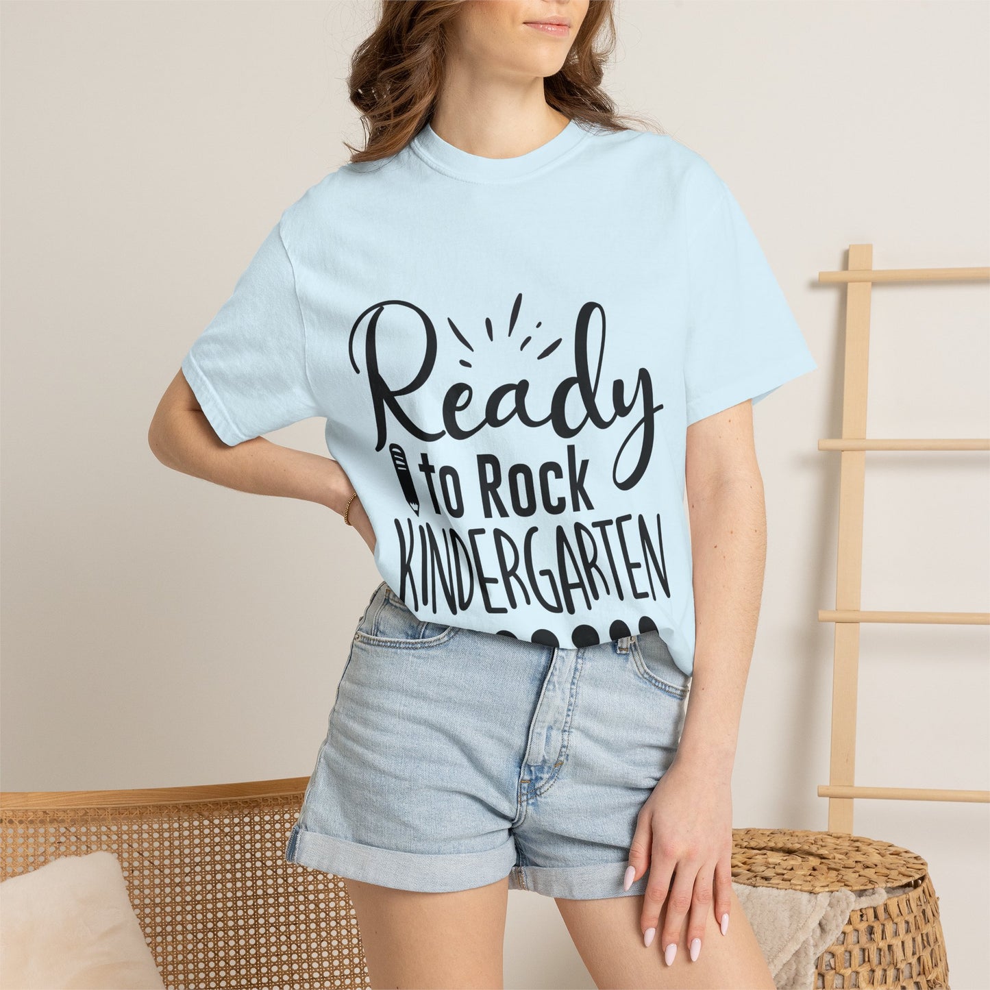 Ready to Rock Kindergarten T-Shirt — Back-to-School Kids Tee