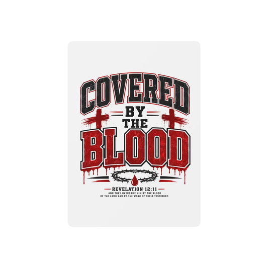 Playing Cards – “Covered by the Blood” Religious Poker Deck