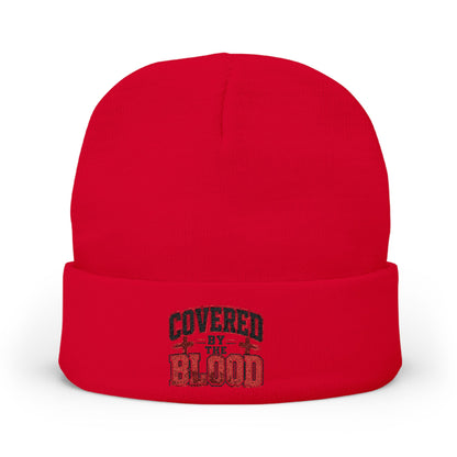 Covered by the Blood Embroidered Beanie