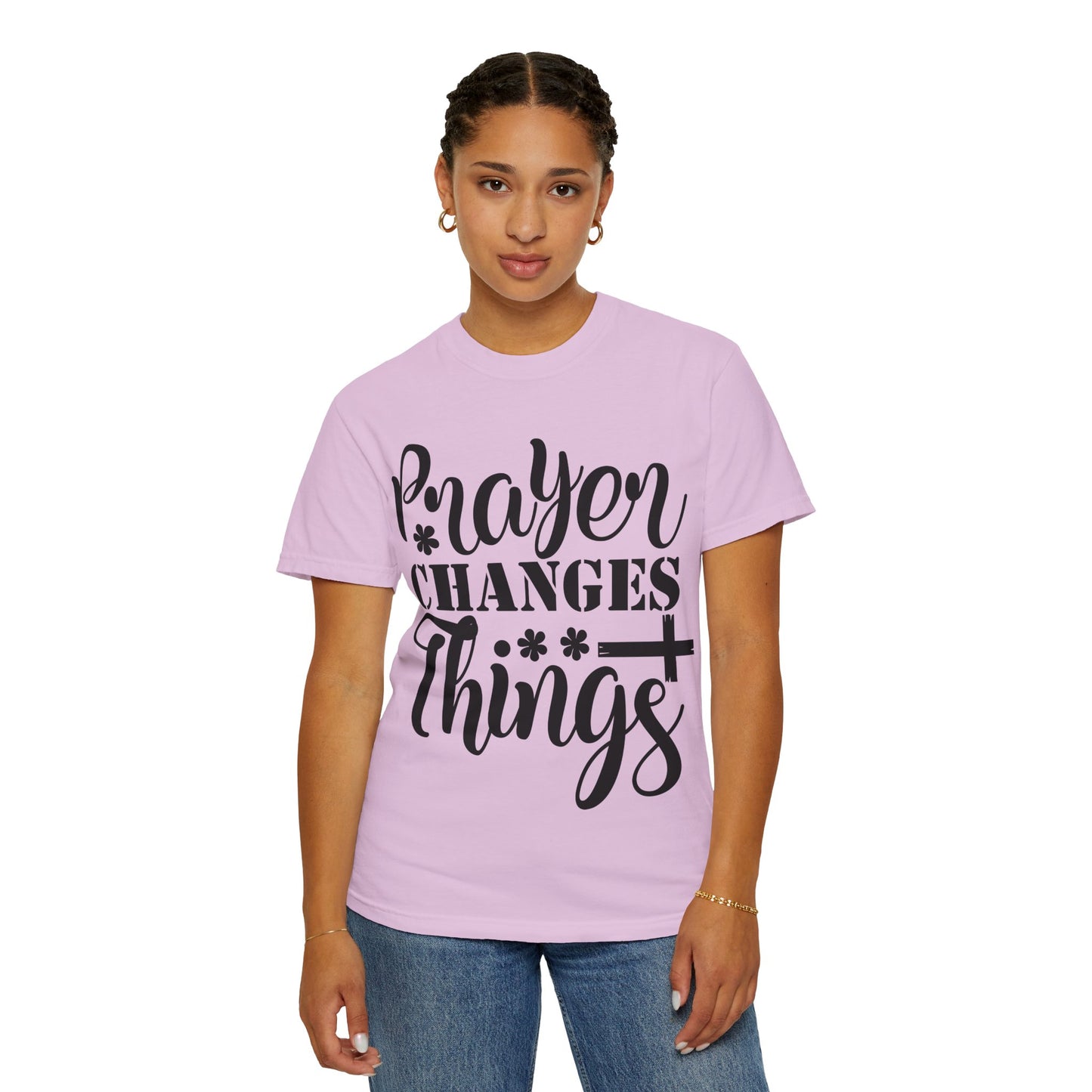 Prayer Changes Things T-Shirt — Christian Faith Graphic Tee