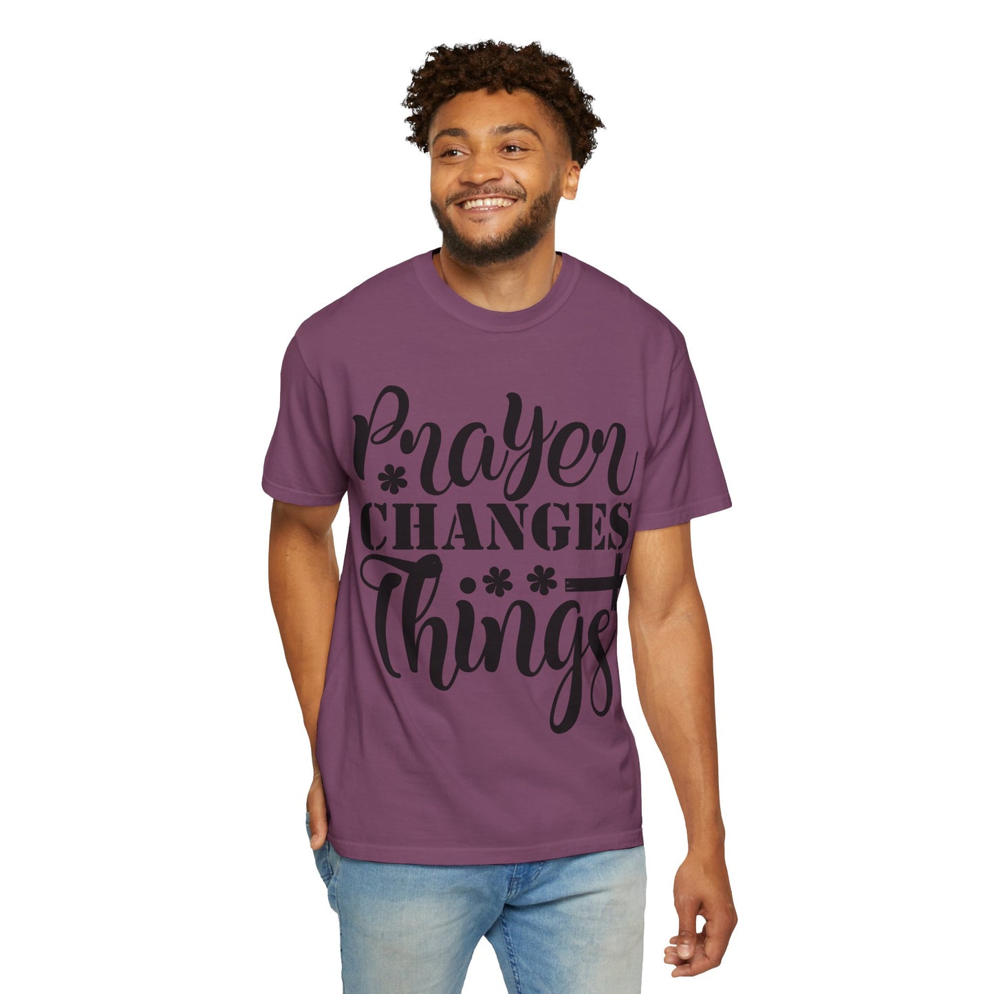 Prayer Changes Things T-Shirt — Christian Faith Graphic Tee