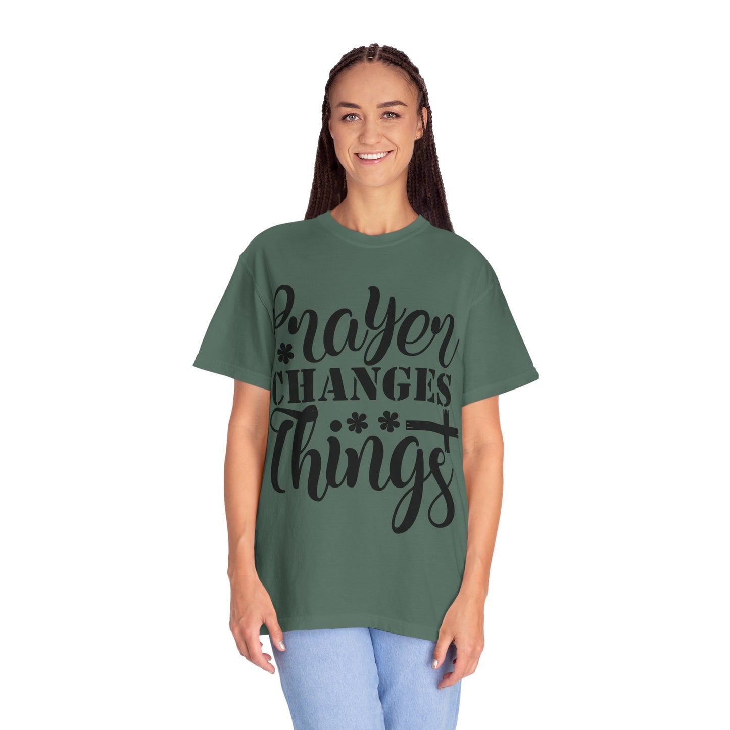 Prayer Changes Things T-Shirt — Christian Faith Graphic Tee