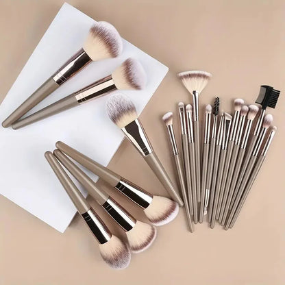 Soft Fluffy Makeup Brush Set