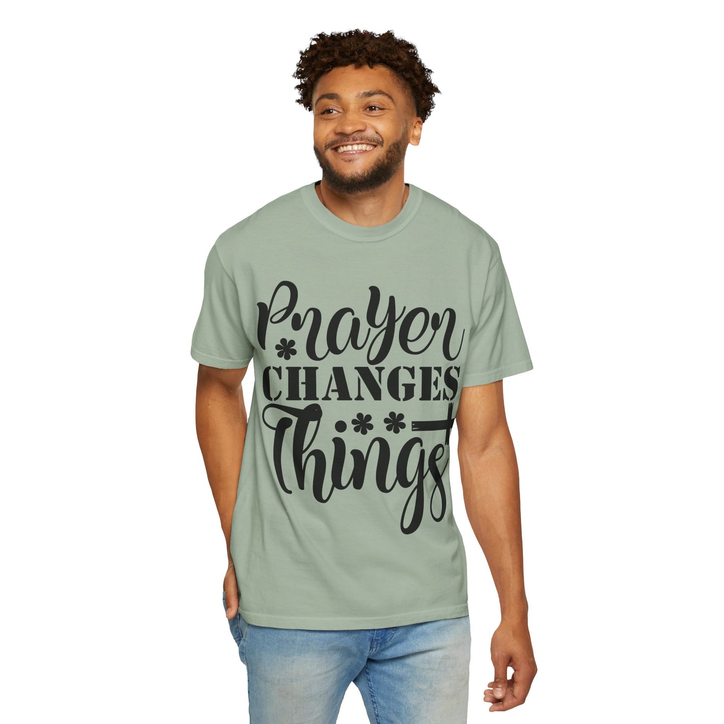 Prayer Changes Things T-Shirt — Christian Faith Graphic Tee