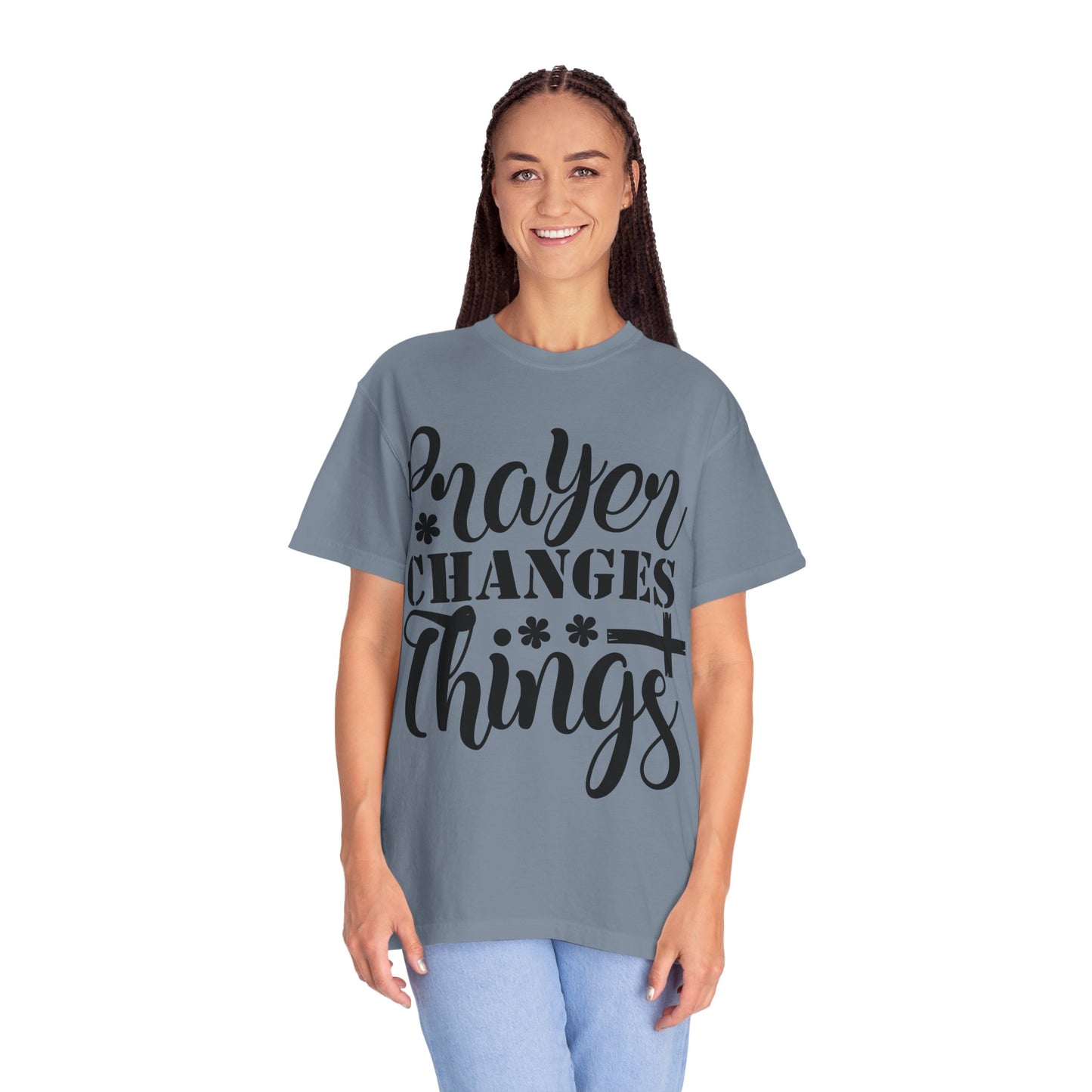 Prayer Changes Things T-Shirt — Christian Faith Graphic Tee