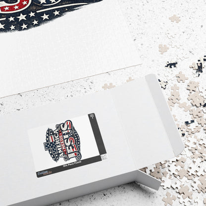 America Needs Jesus Puzzle — Patriotic Christian Jigsaw (110/252/520/1014 pcs)