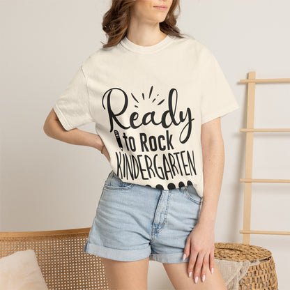 Ready to Rock Kindergarten T-Shirt — Back-to-School Kids Tee