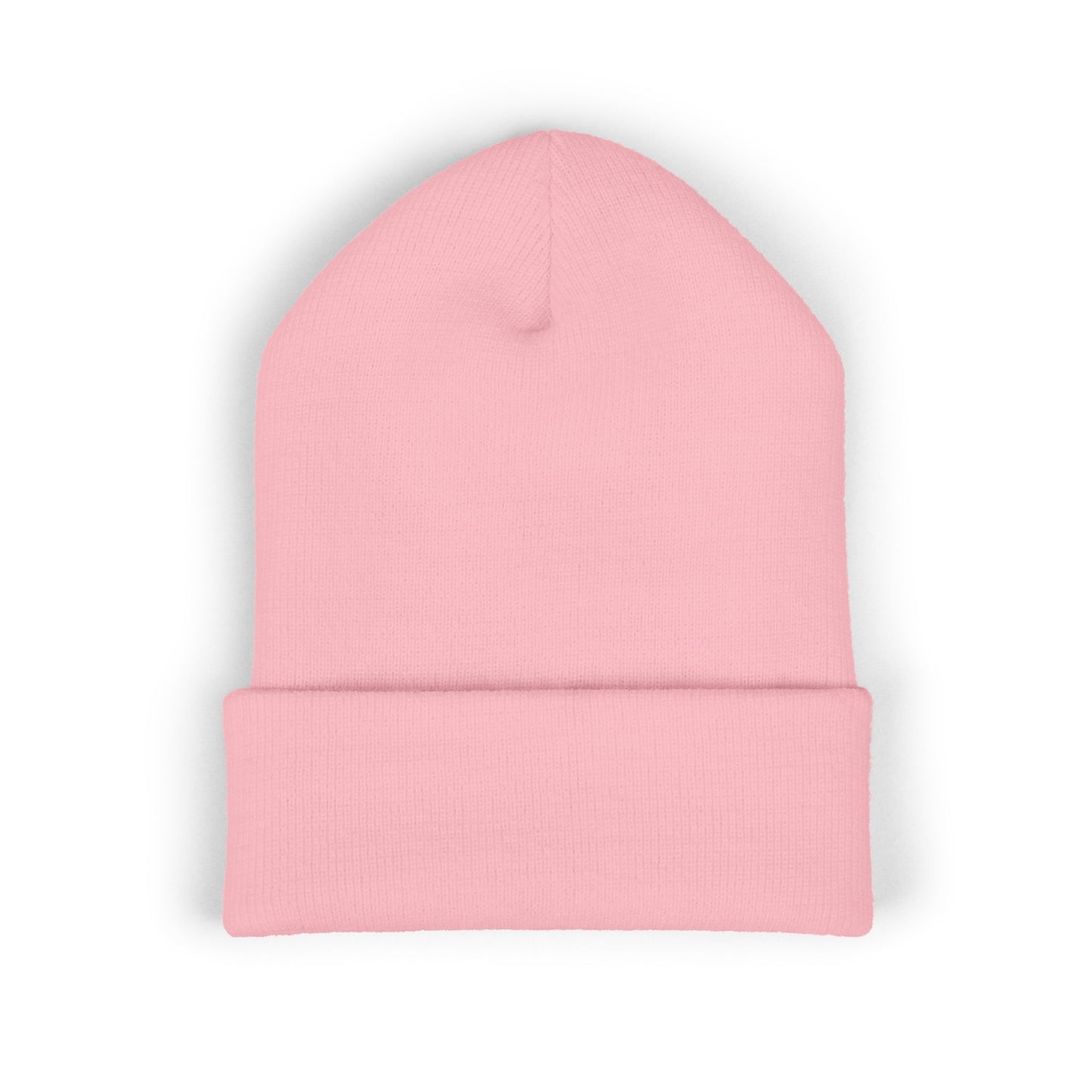Embroidered 'Jesus' Crown Cuffed Beanie — Christian Faith Winter Hat