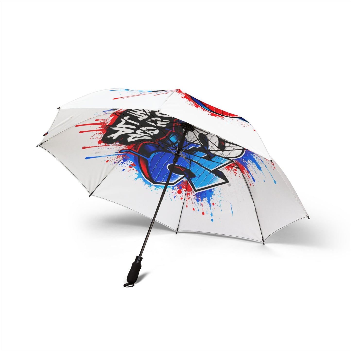 Foldable Umbrella — Graffiti 'Jesus' Design (God Is Good All The Time)