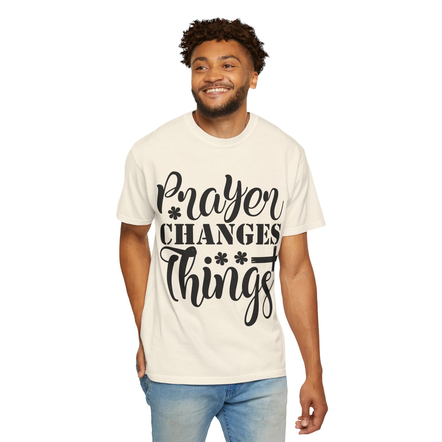 Prayer Changes Things T-Shirt — Christian Faith Graphic Tee