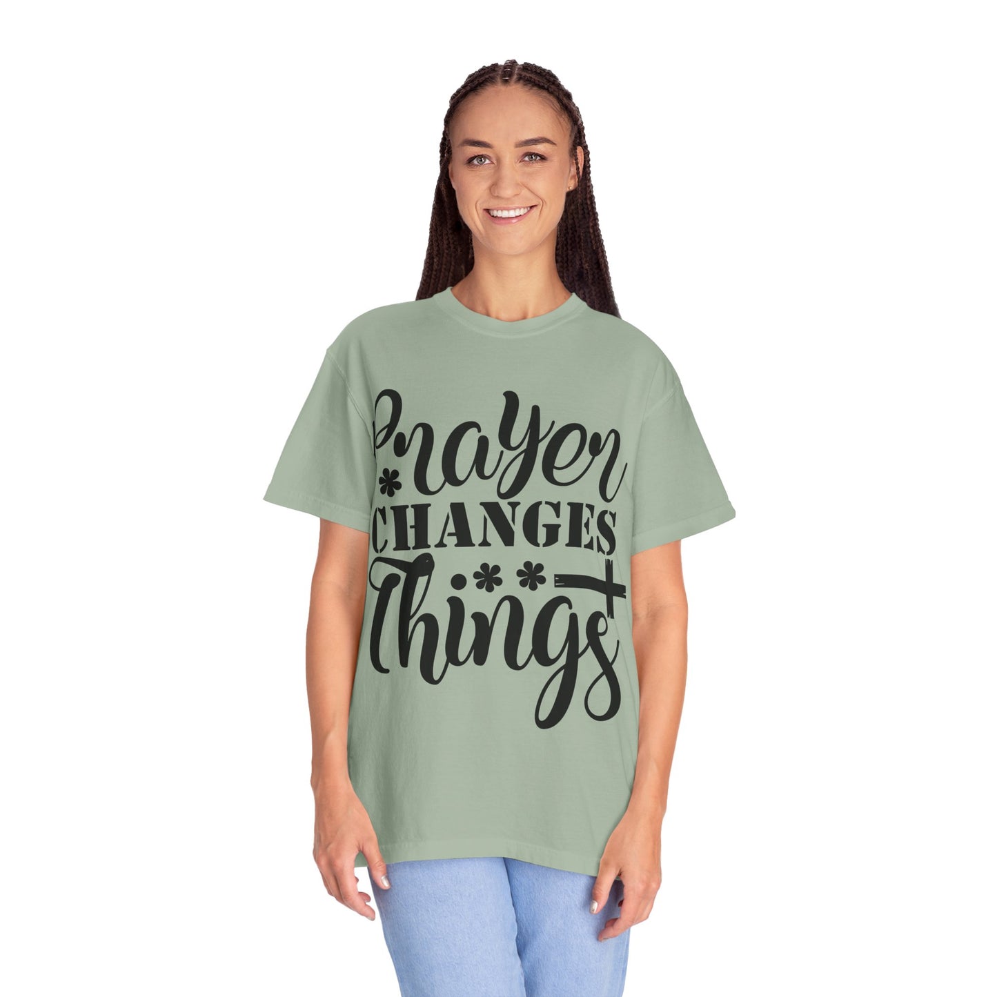Prayer Changes Things T-Shirt — Christian Faith Graphic Tee