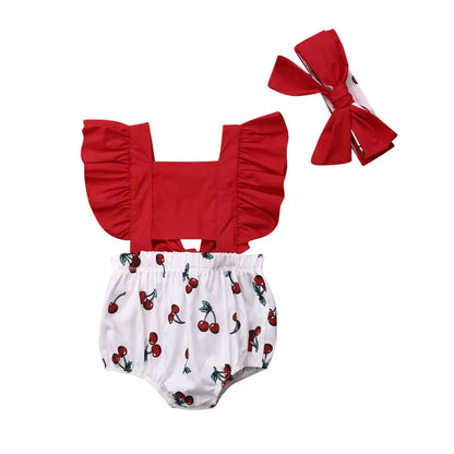 Cherry Blossom Baby Outfit