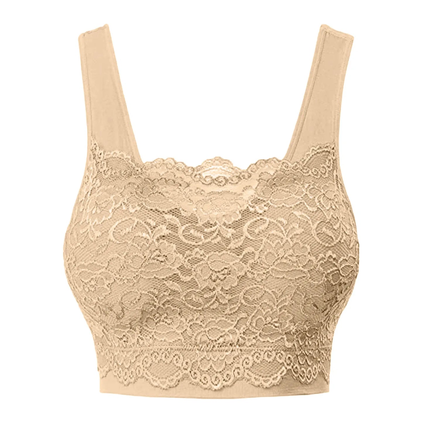 Seamless Push-Up Lace Bra
