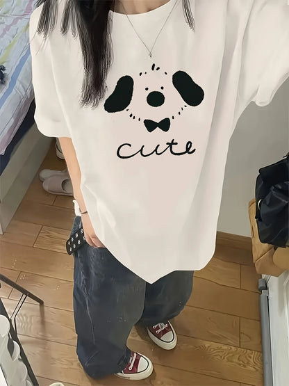 Playful Summer Cartoon Tee