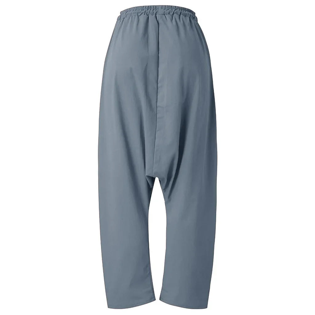 Vintage Comfort Cotton Pants