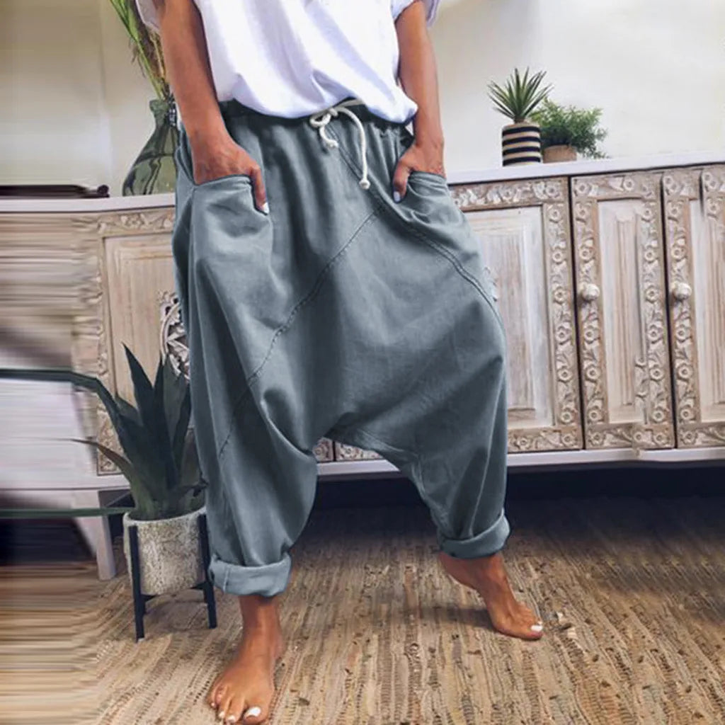 Vintage Comfort Cotton Pants