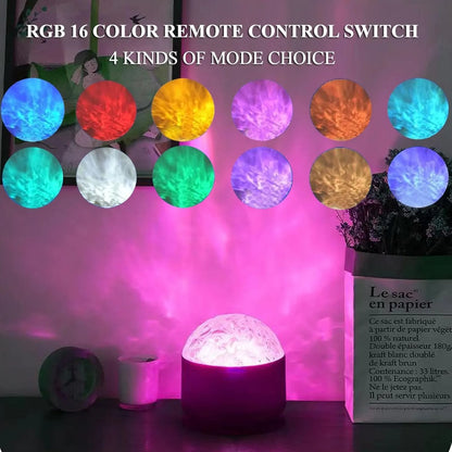 Galaxy Starry Night Light