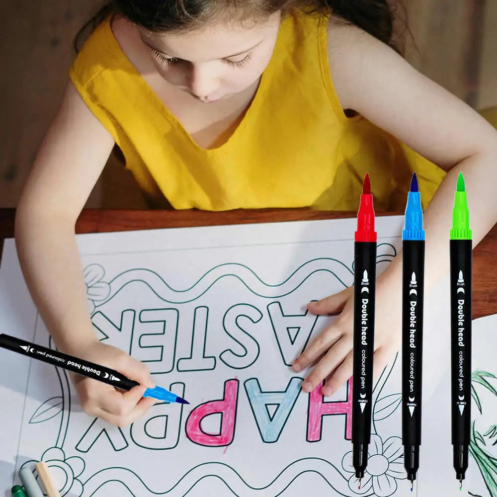 Rainbow Brush Pen Set